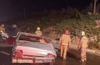 ۶ کشته و یک مصدوم در واژگونی خودرو سواری پراید