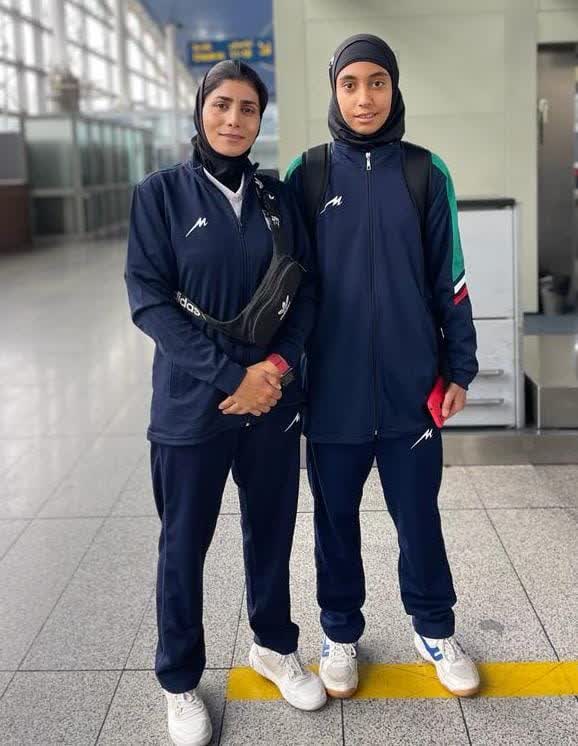حضور ۲ بانوی فوتبالیست استان فارسی در مسابقات قهرمانی کافا در تاجیکستان