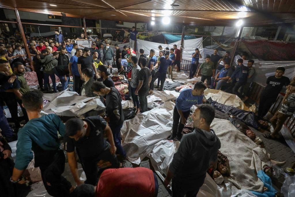 بمباران بیمارستان غزه تروریسم سازمان یافته است/جنایت علیه تمام بشریت