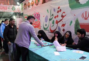 گزارش تصویری| حضور مردم در شعبه انتخابیه کافه شهدا شیراز