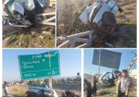 حادثه رانندگی در در محور شیراز_فسا یک کشته و ۲ مصدوم بر جا گذاشت