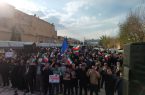 مردم شیراز در محکومیت حمله به کنسولگری ایران در سوریه تجمع کردند